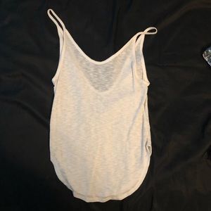 White tank size small